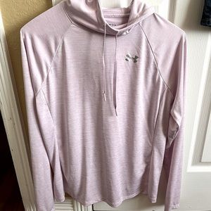 Under Armour womens hoodie, size L, in lilac